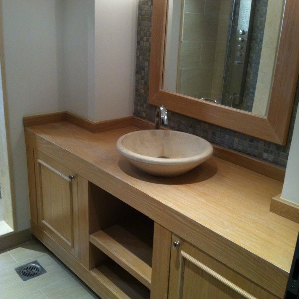 vanity unit counter top sink